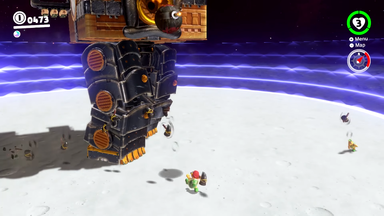 Super Mario Odyssey Dark Side and Darker Side Power Moon Guide