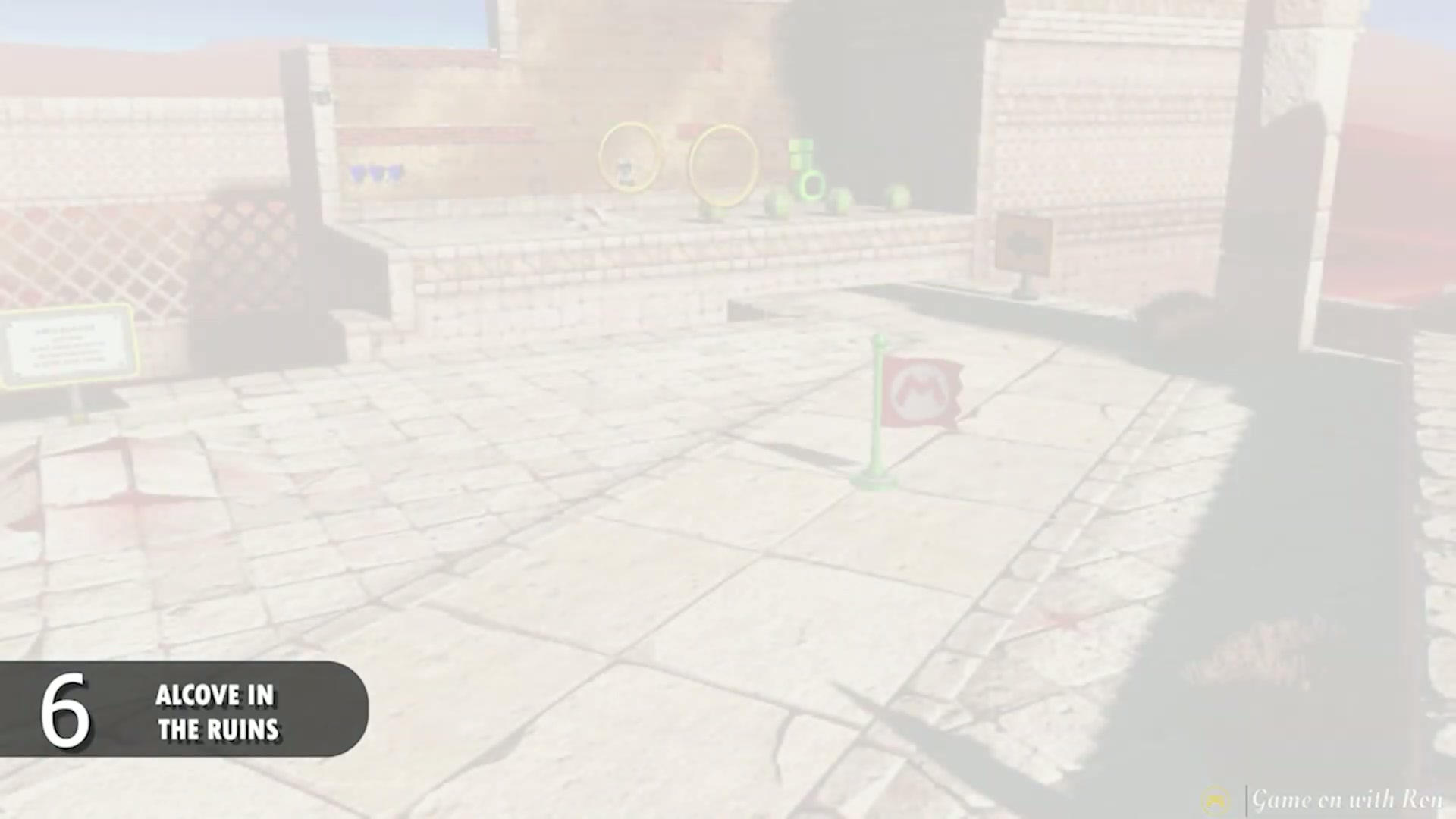 Super Mario Odyssey Sand Kingdom Power Moon 6 - Alcove In The Ruins verified image 2