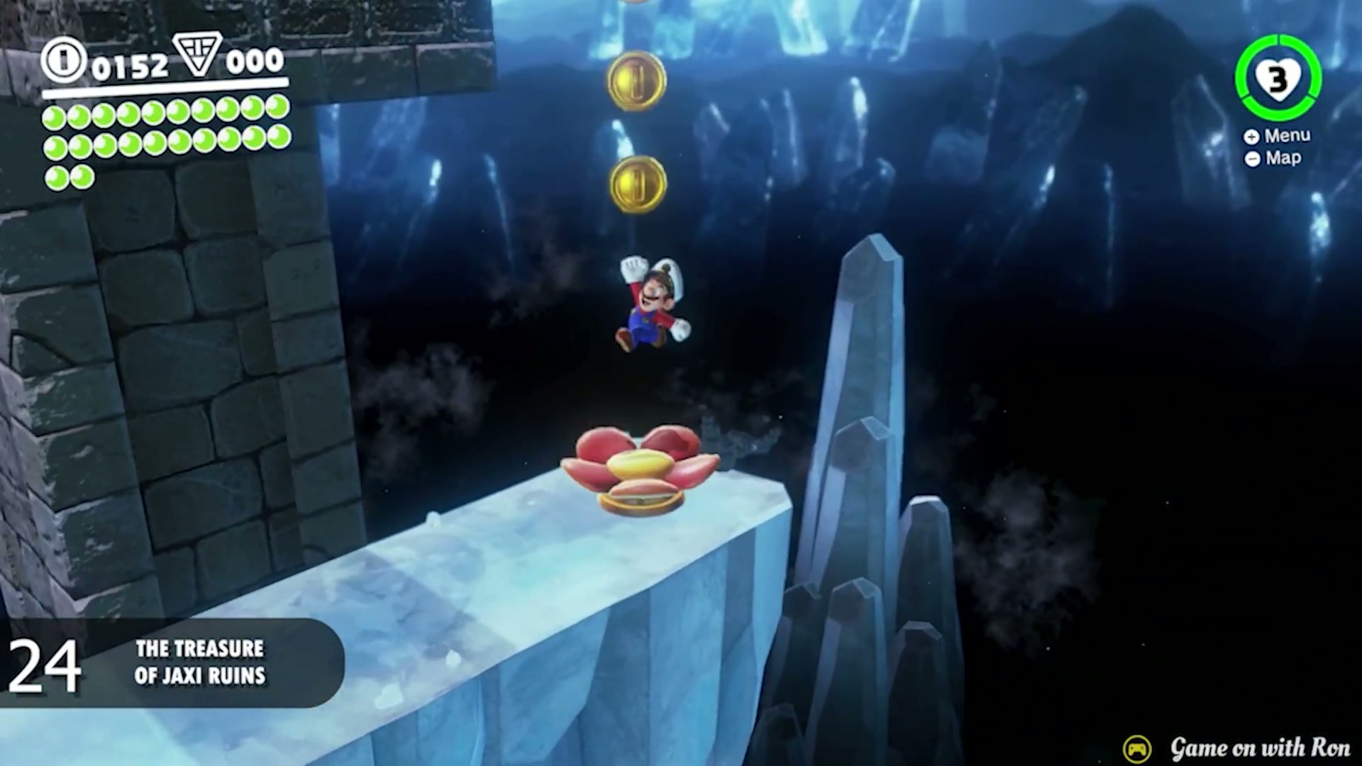 Super Mario Odyssey Sand Kingdom Power Moon 24 - The Treasure Of Jaxi Ruins verified image 2