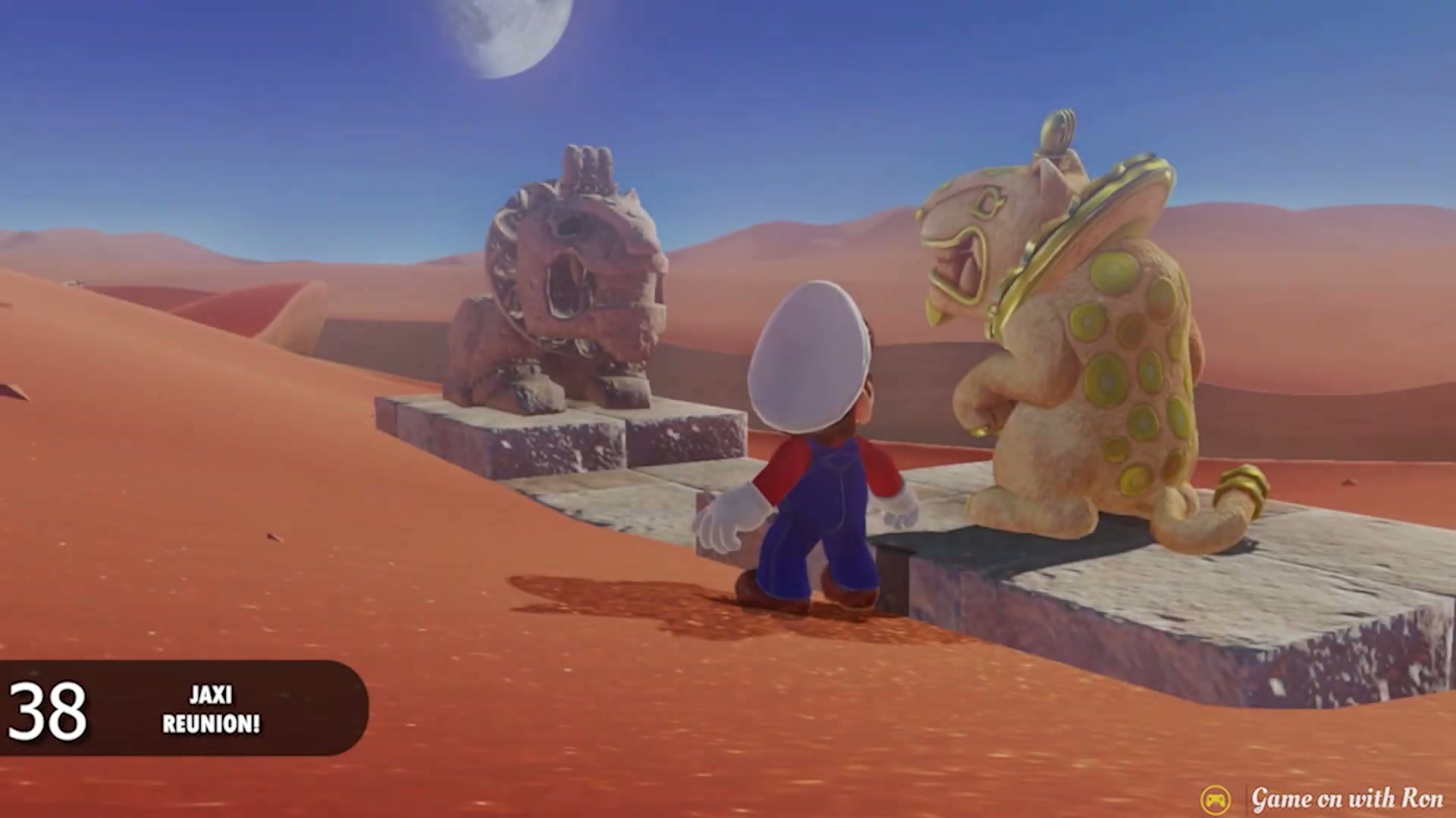 Super Mario Odyssey Sand Kingdom Power Moon 38 - Jaxi Reunion verified image 3