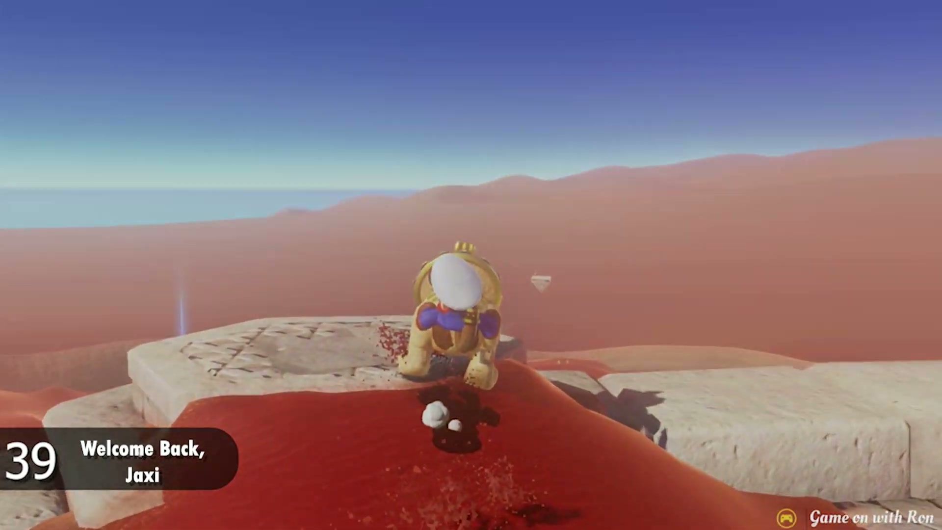 Super Mario Odyssey Sand Kingdom Power Moon 39 - Welcome Back Jaxi verified image 3