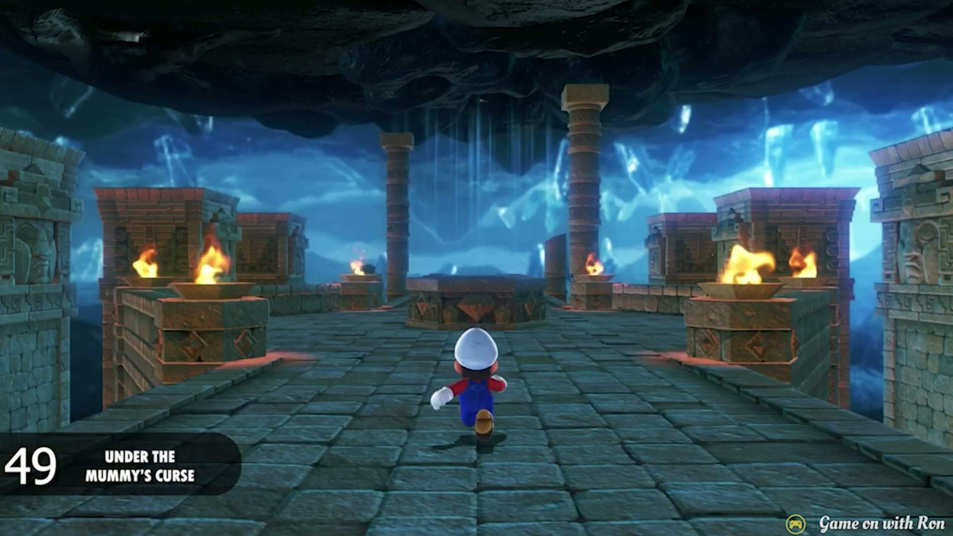 Super Mario Odyssey Sand Kingdom Power Moon 49 - Under The Mummy Curse verified image 2