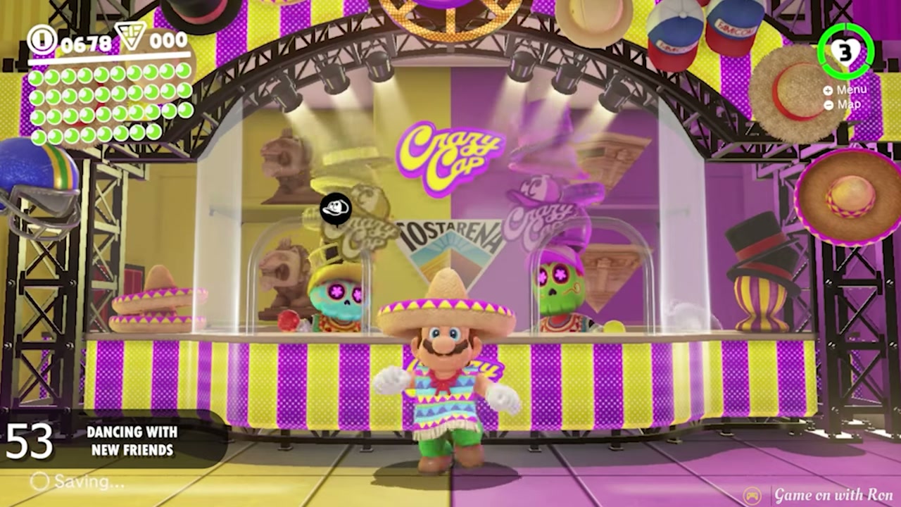 Super Mario Odyssey Sand Kingdom Power Moon 53 - Dancing With New Friends verified guide image 3