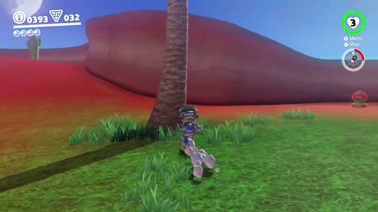Super Mario Odyssey Sand Kingdom Power Moon 70 - Mighty Leap from the Palm Tree verified guide image 2