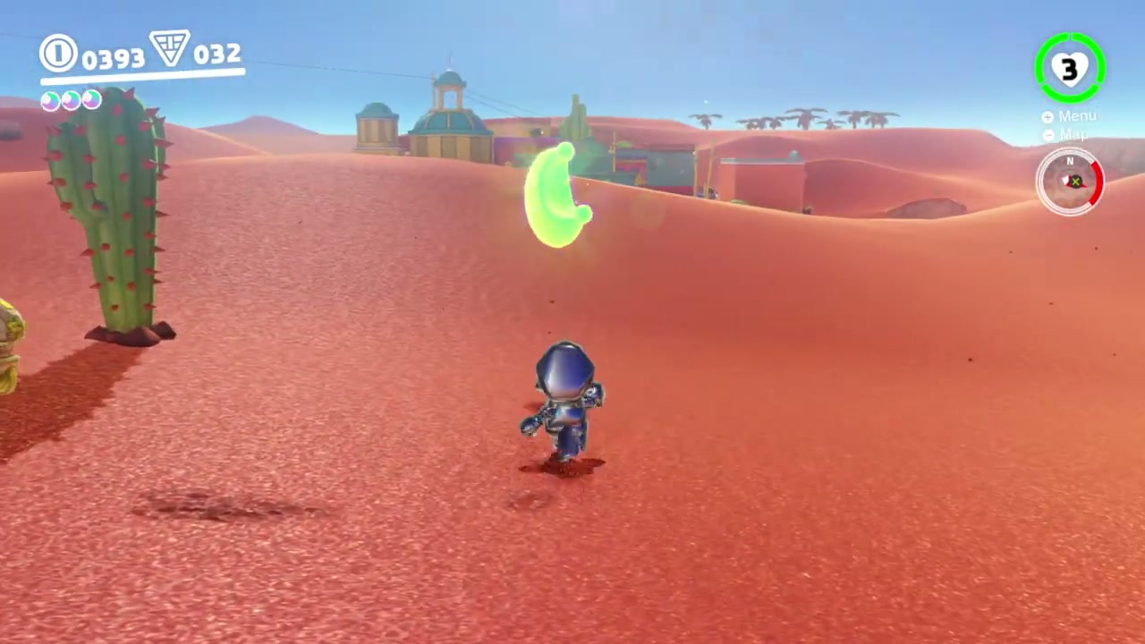 Super Mario Odyssey Sand Kingdom Power Moon 77 - Caught Hopping in the Desert verified guide image 4