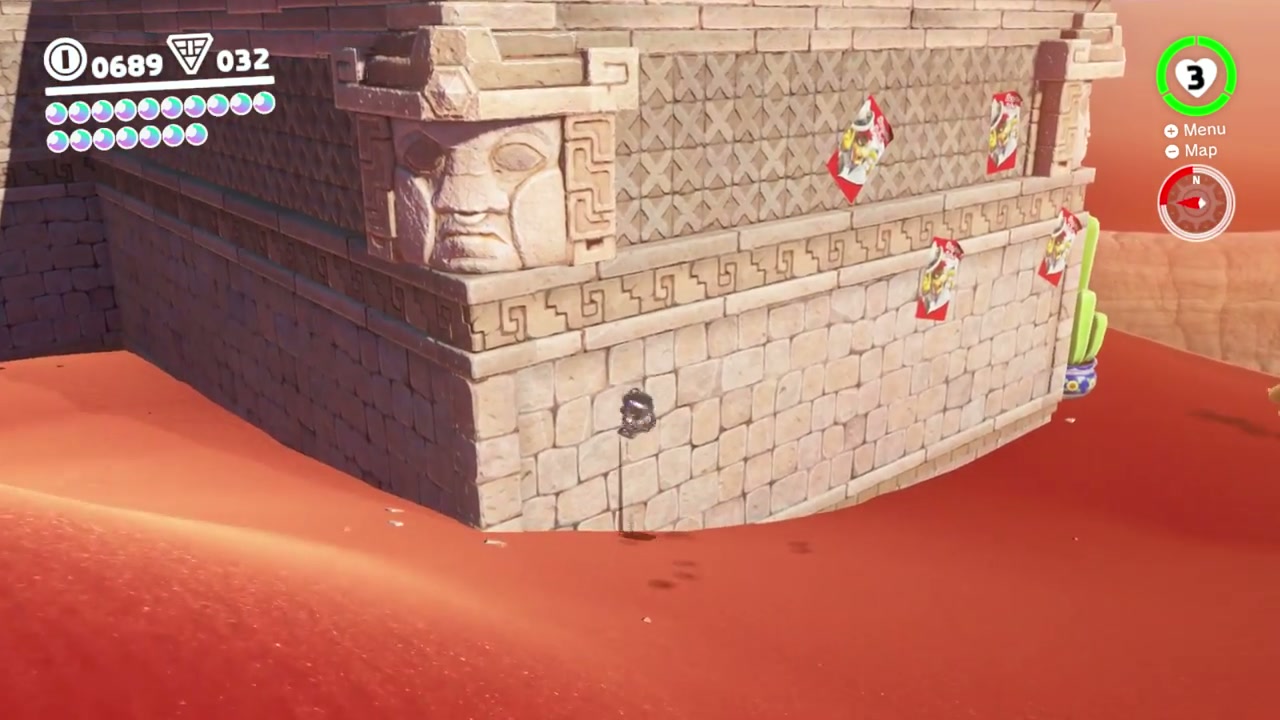 Super Mario Odyssey Sand Kingdom Power Moon 78 - Poster Clean Up verified guide image 3