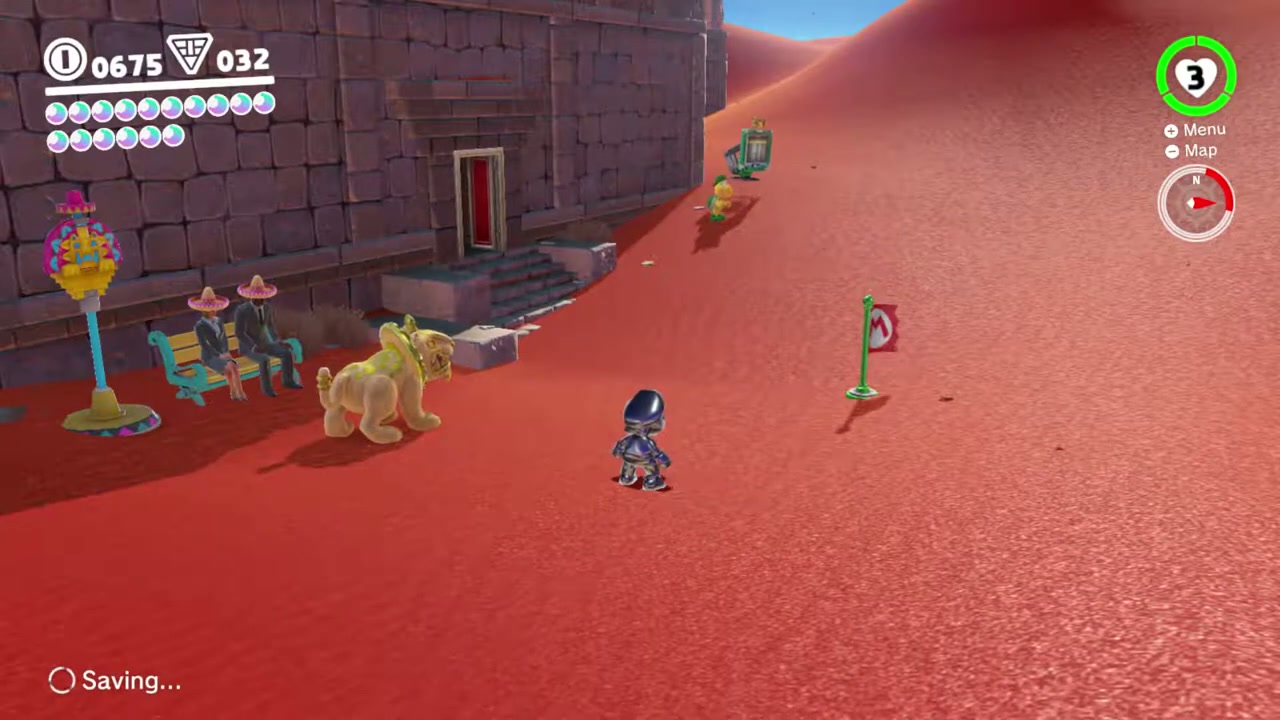 Super Mario Odyssey Sand Kingdom Power Moon 83 - Sand Kingdom Master Cup verified guide image 1