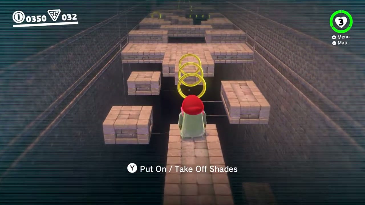Super Mario Odyssey Sand Kingdom Power Moon 84 - Where the Transparent Platform Ends verified guide image 5