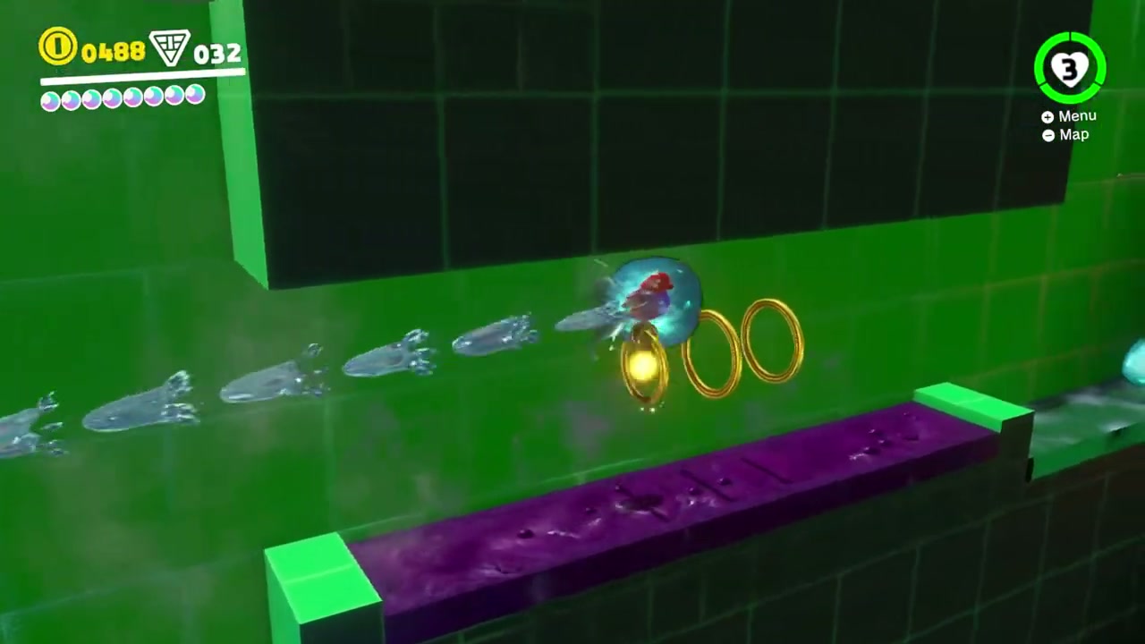 Super Mario Odyssey Sand Kingdom Power Moon 88 - Through the Freezing Waterway verified guide image 3