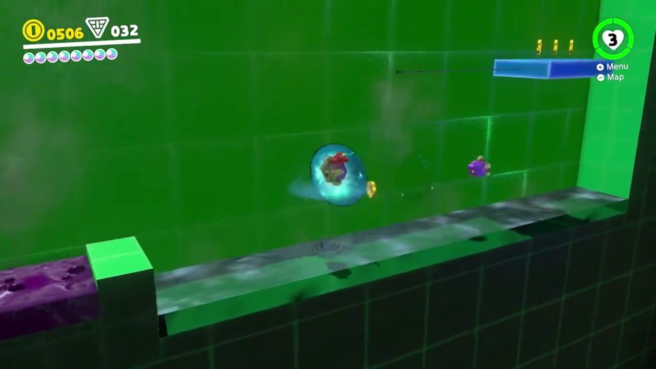 Super Mario Odyssey Sand Kingdom Power Moon 88 - Through the Freezing Waterway verified guide image 4