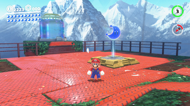 Wooded Kingdom moon guide screenshot