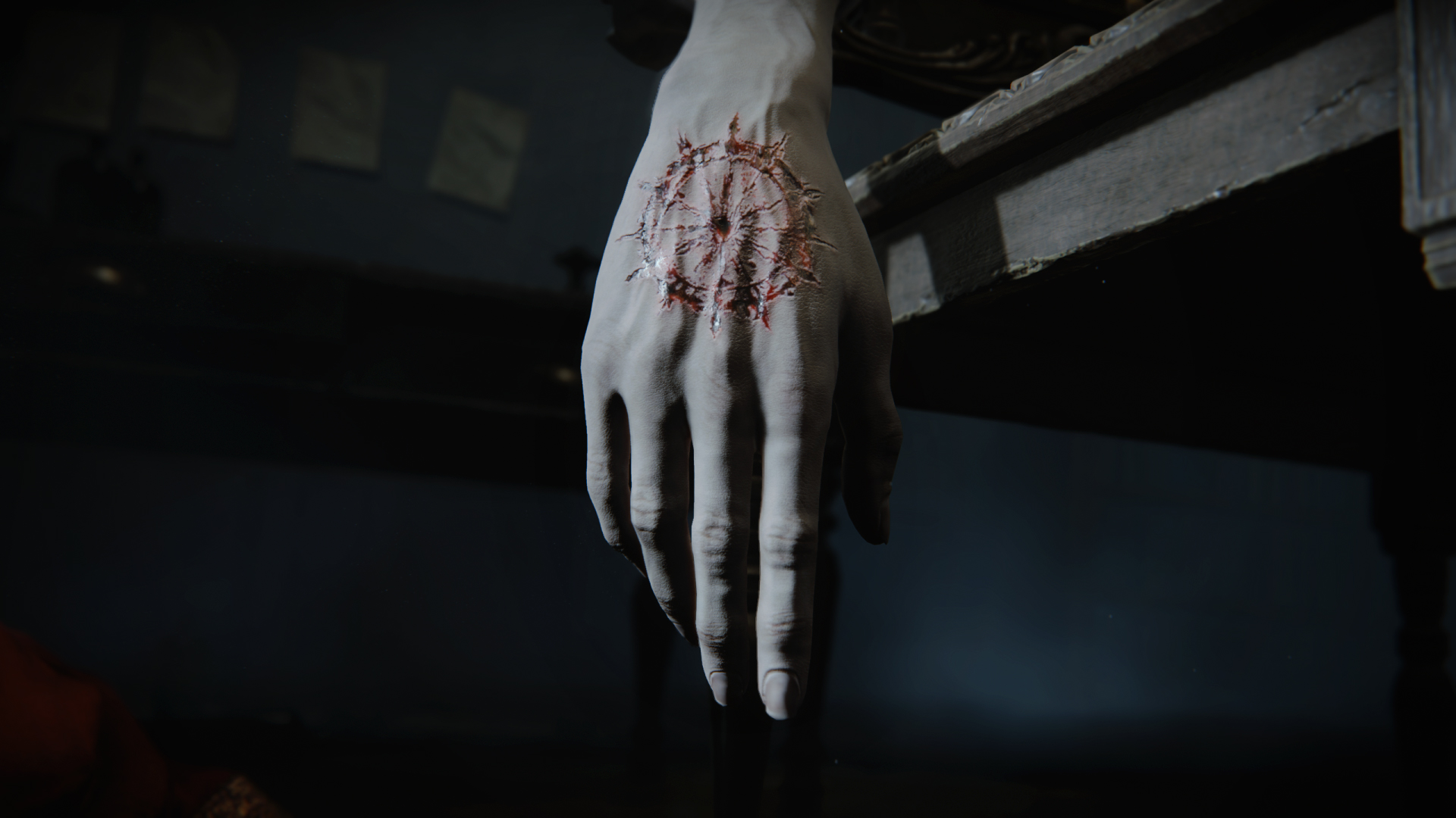 The Duskbloods official screenshot showing gothic PvPvE combat near a clock tower