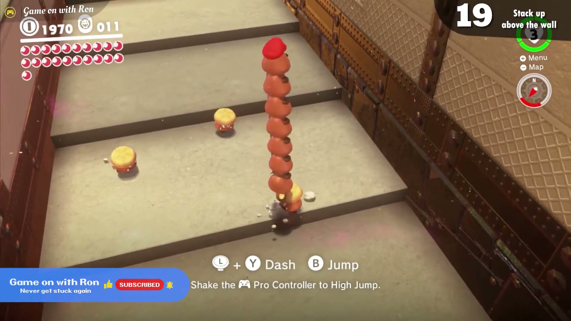 Stack Up Above the Wall screenshot 1