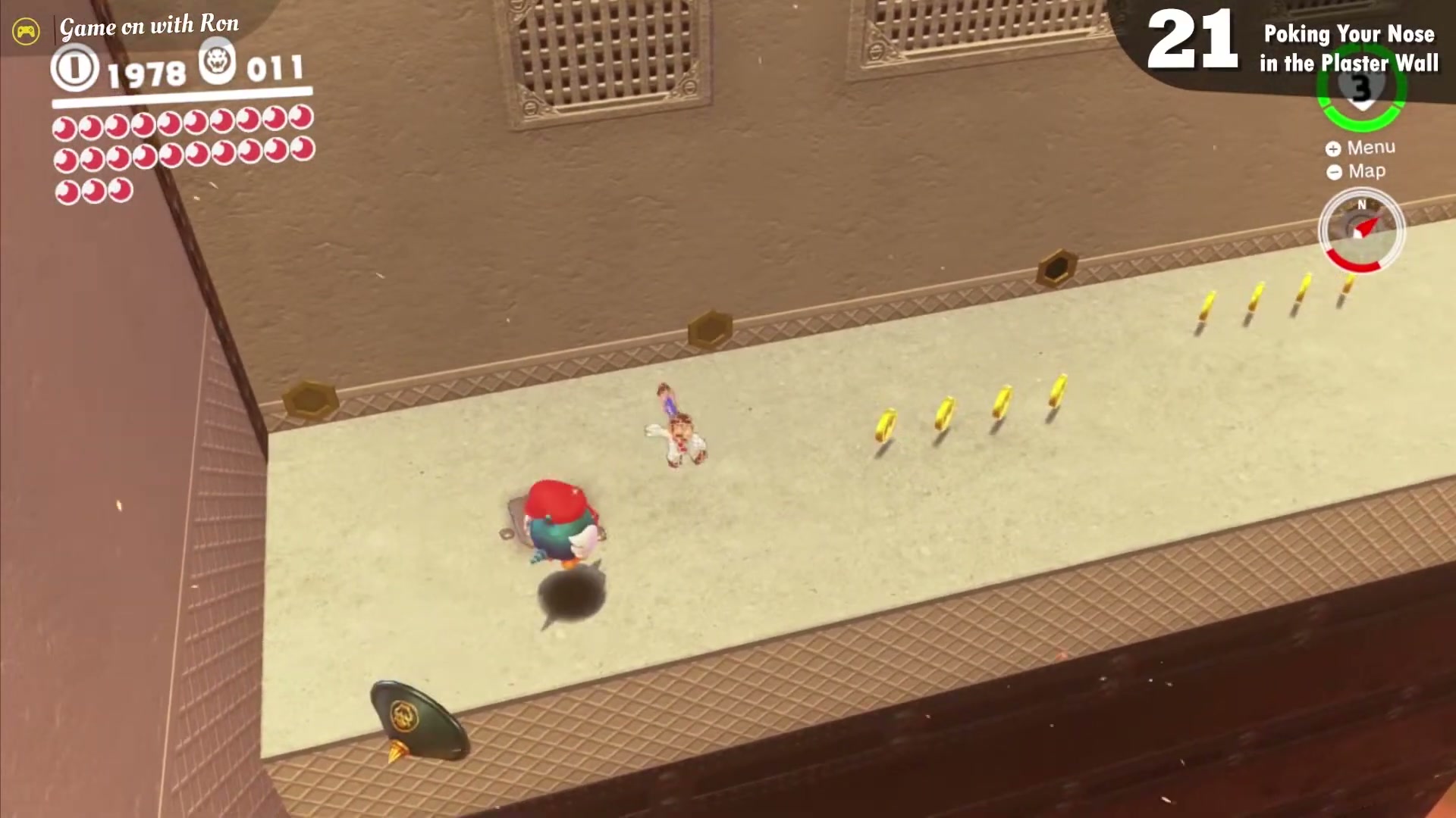 Poking Your Nose in the Plaster Wall screenshot 1