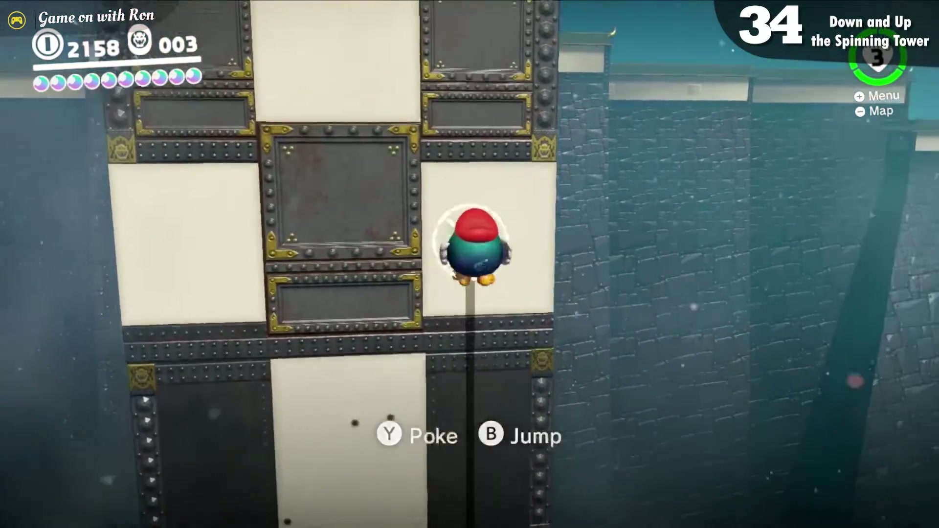 Down and Up the Spinning Tower screenshot 2