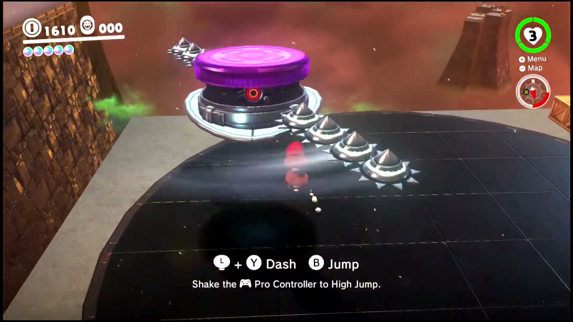 Invader in Bowser's Castle screenshot 1