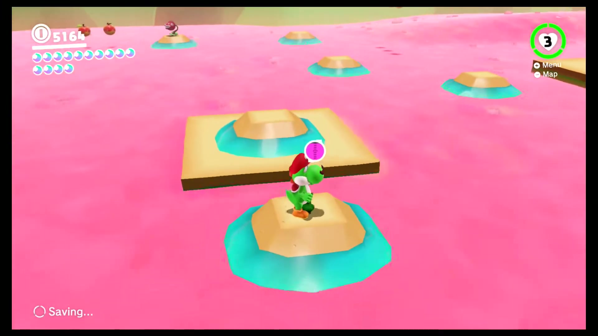 Yoshi's Magma Swamp screenshot 2
