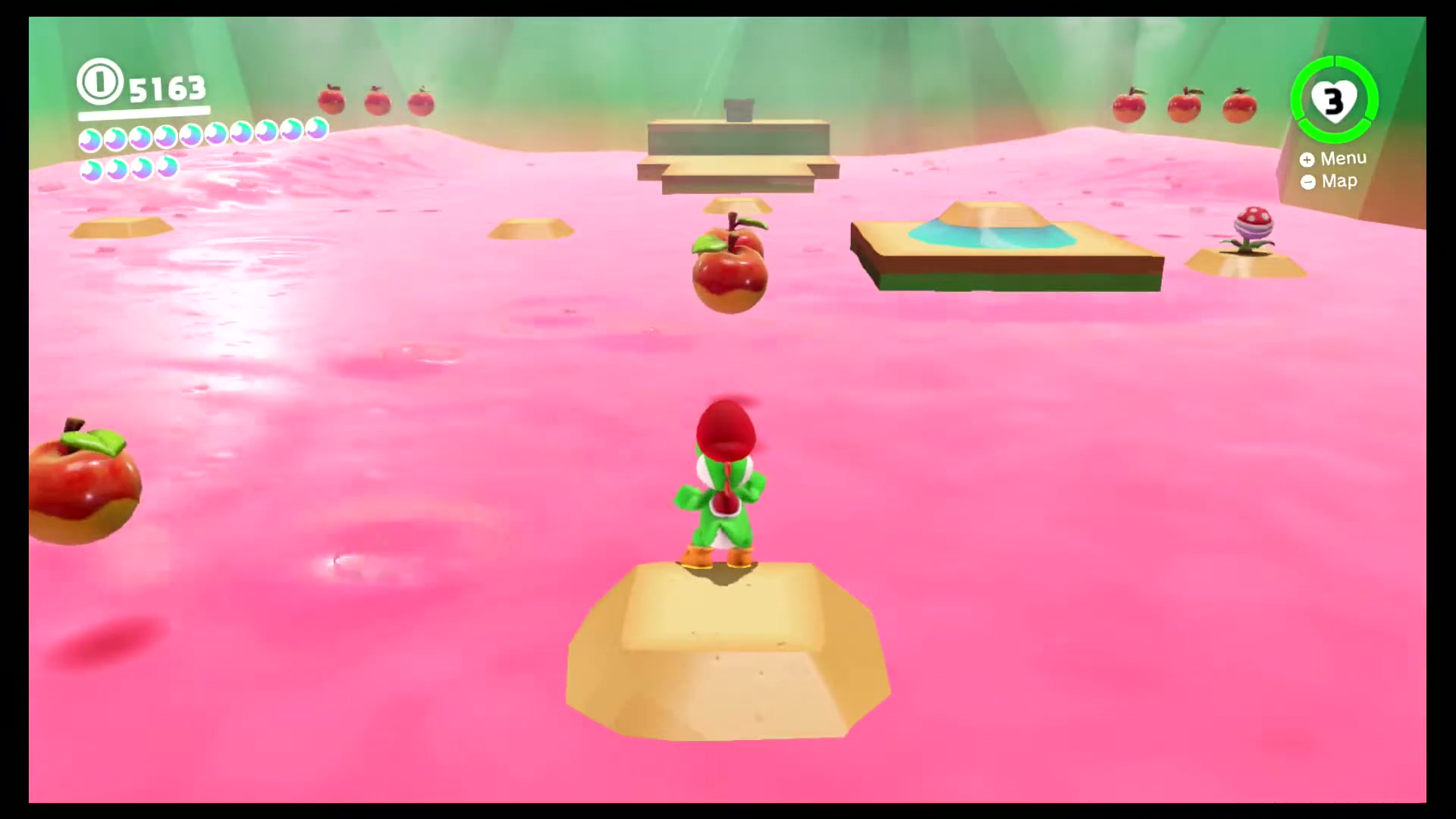 Yoshi's Magma Swamp screenshot 1