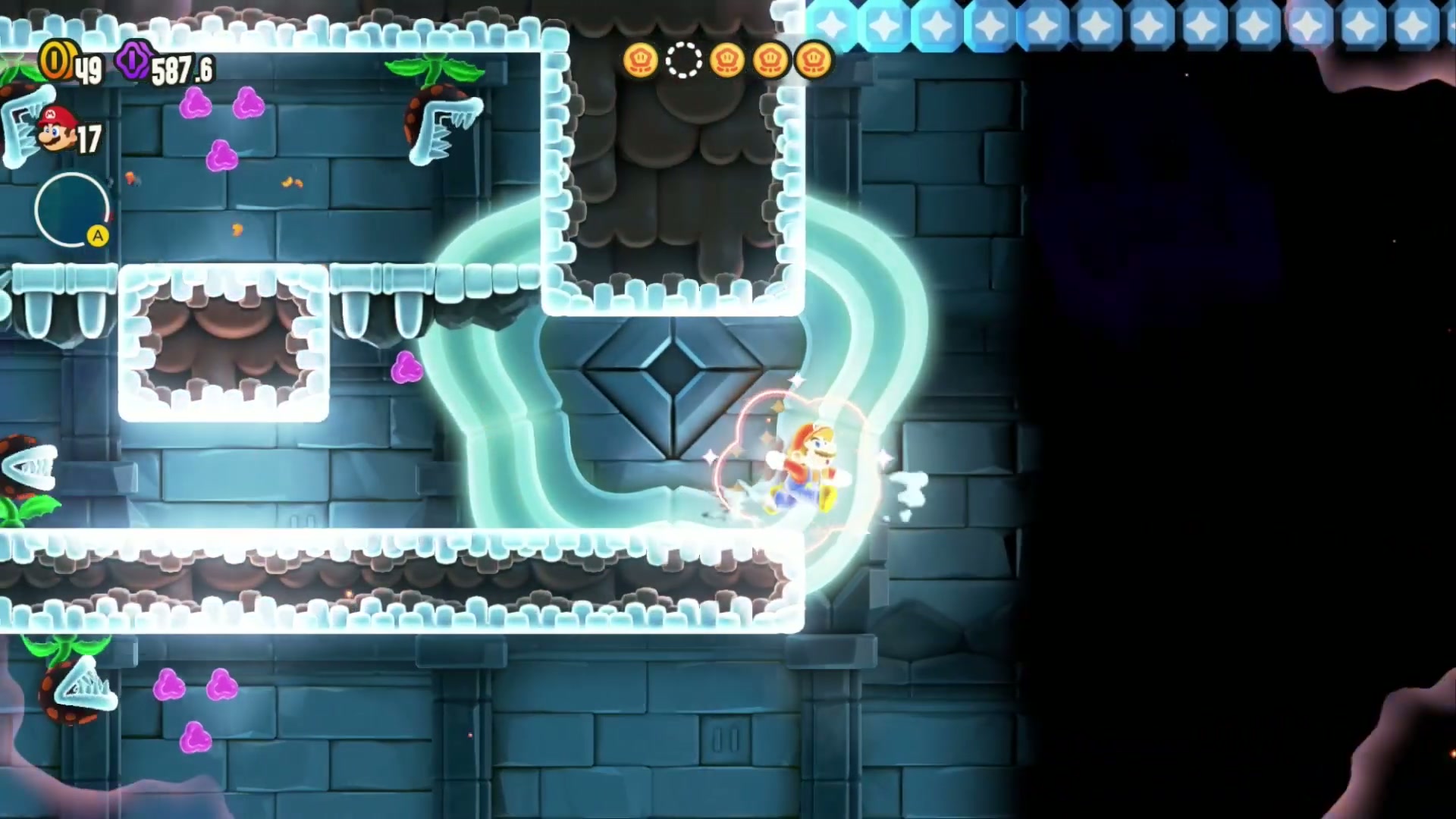 Super Mario Bros. Wonder Deep Magma Bog Wonder Seed 27, Observatory: Third Wonder Seed