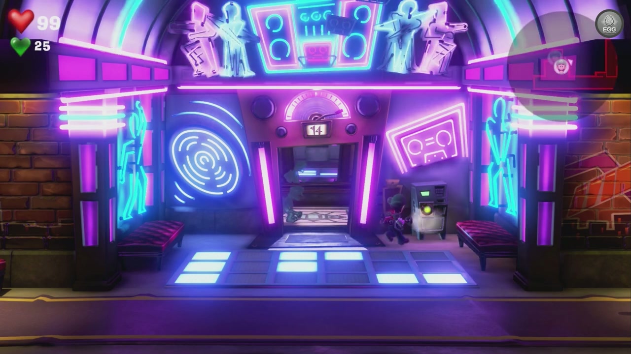 Luigi's Mansion 3 14F The Dance Hall Gem Guide gameplay frame