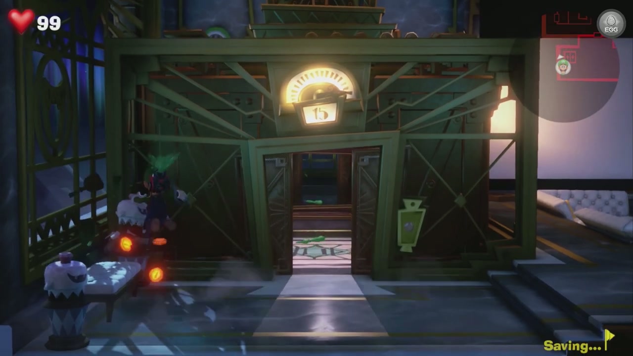 Luigi's Mansion 3 15F Master Suite Gem Guide gameplay frame