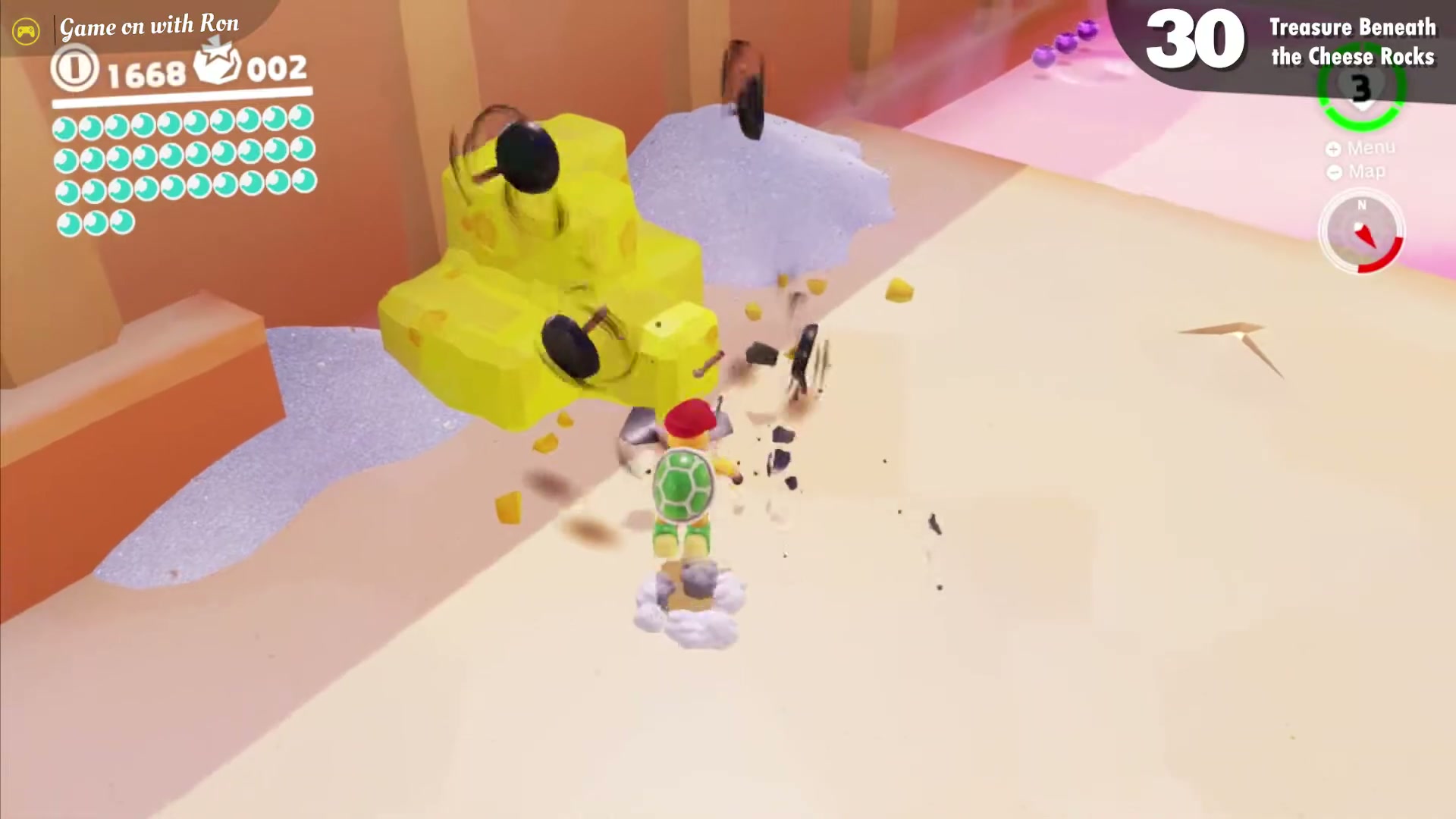 Treasure Beneath the Cheese Rocks screenshot 1