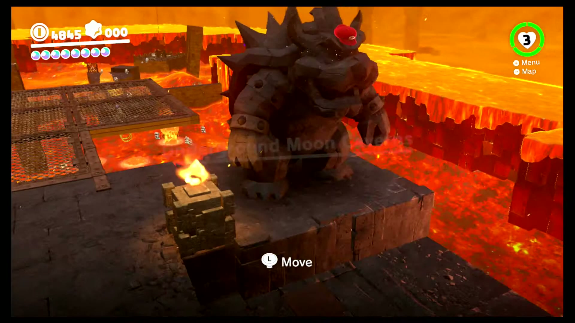 Under the Bowser Statue screenshot 1