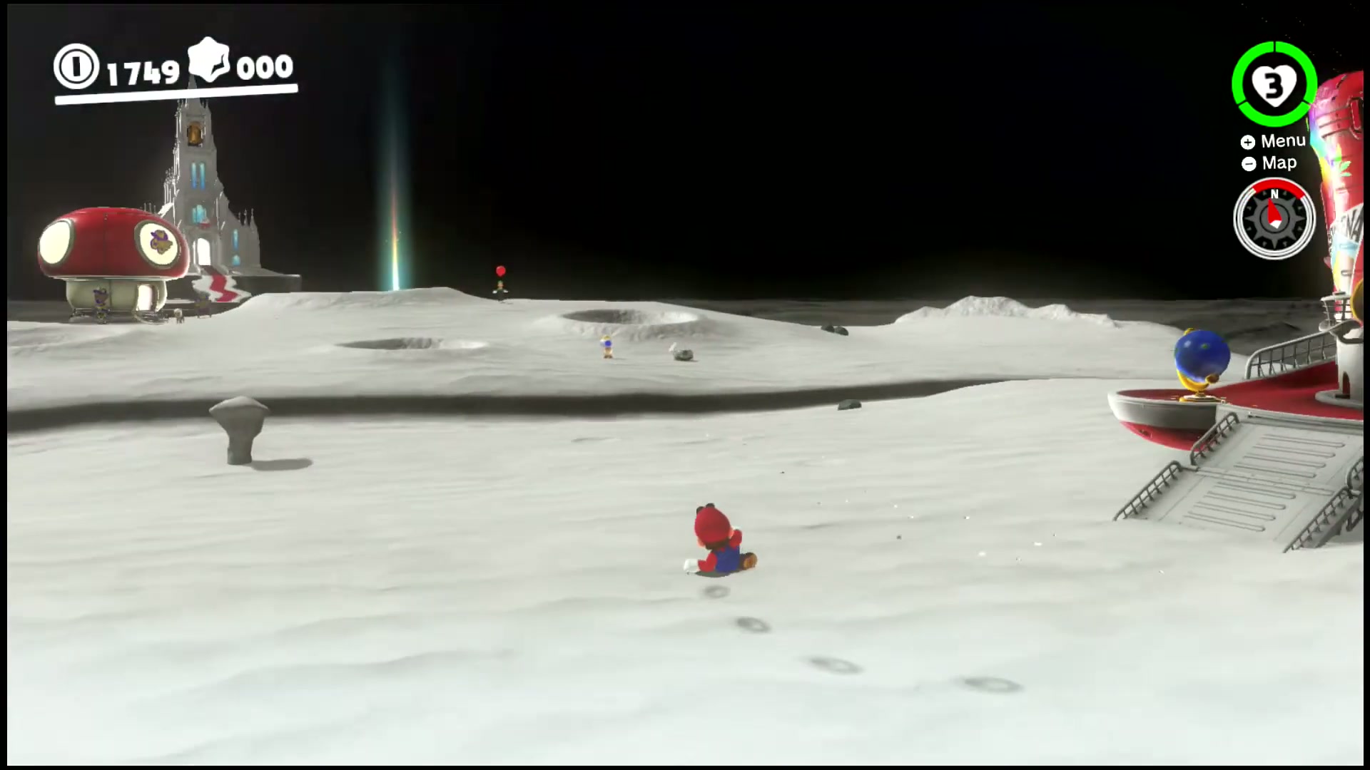 Sneaking Around in the Crater screenshot 1