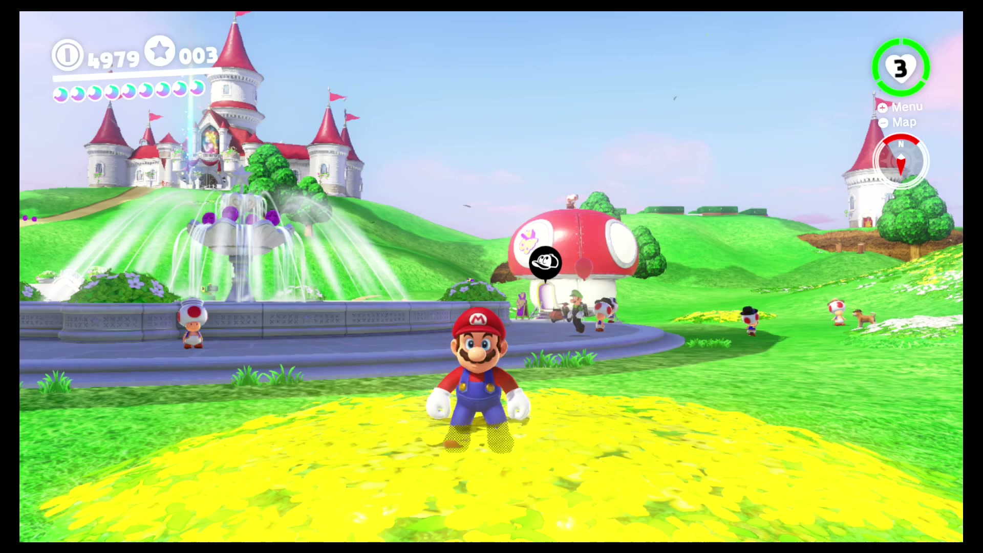 Found at Peach's Castle! Good Dog! screenshot 1