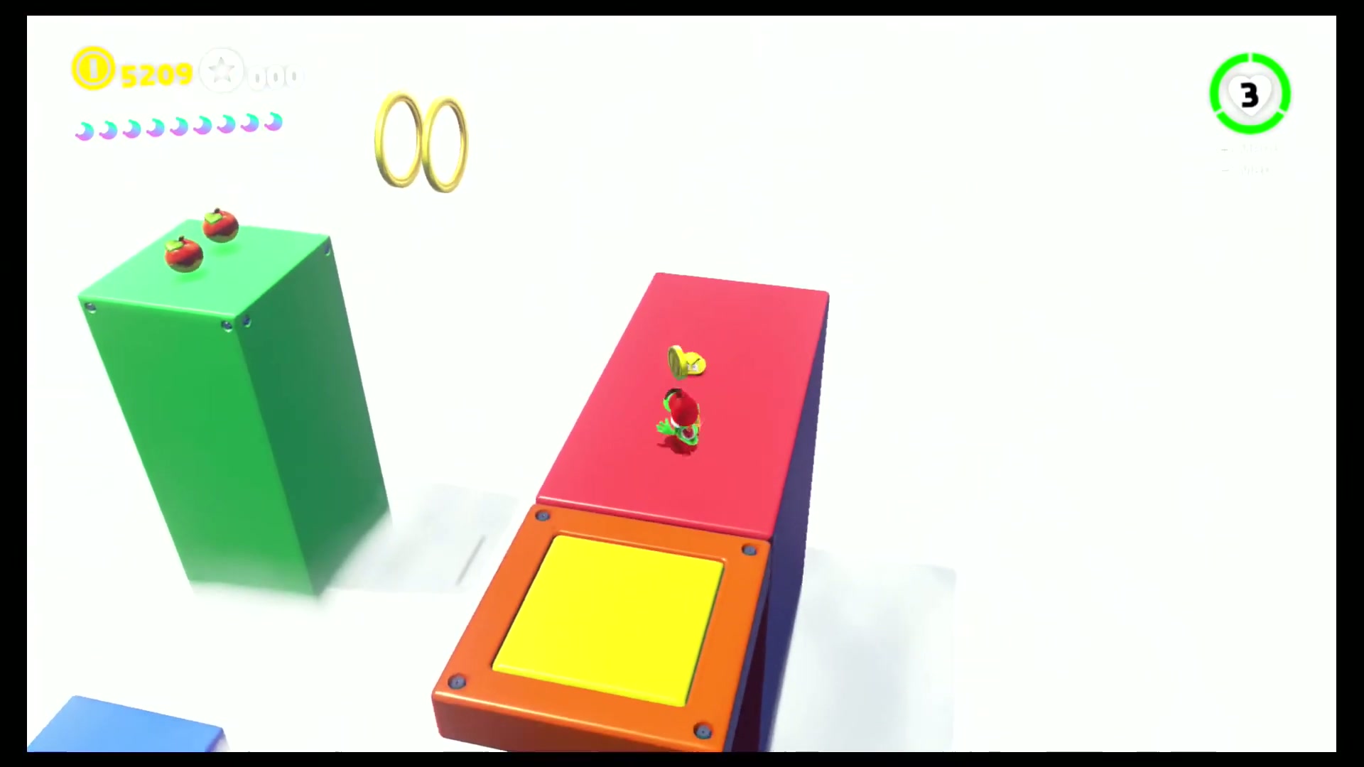 Yoshi's Feast in the Sea of Clouds screenshot 3