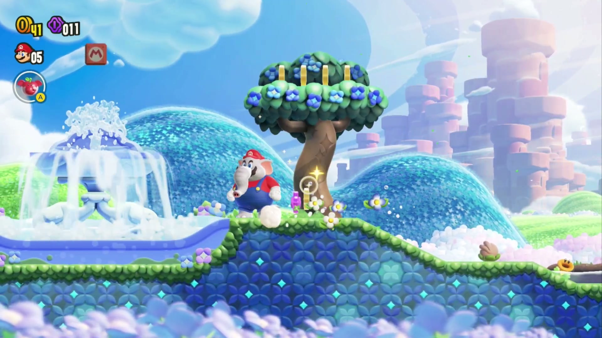 Living Pipes Wonder Effect in Super Mario Bros. Wonder for the Wonder Seed guide