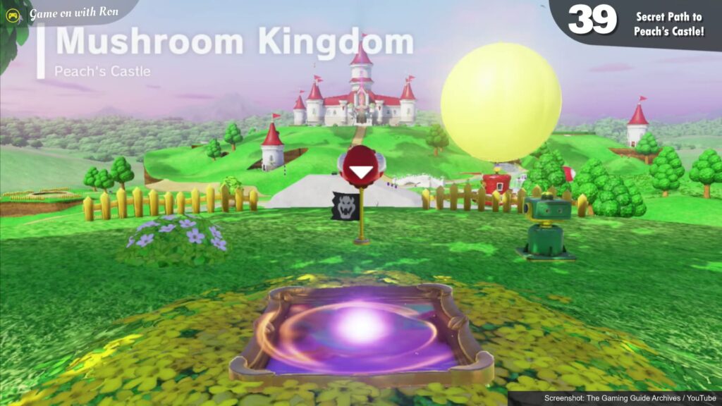 Super Mario Odyssey Mushroom Kingdom Purple Coin Guide guide image