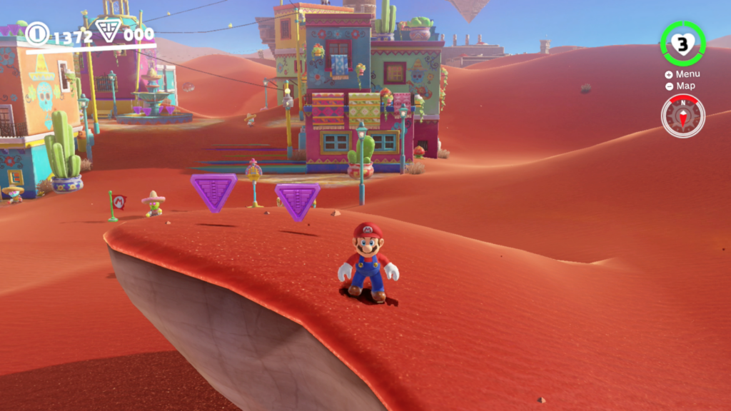 Super Mario Odyssey Sand Kingdom Purple Coin Guide guide image