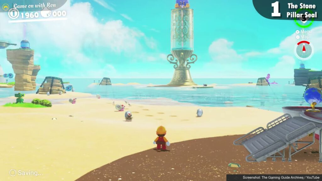 Super Mario Odyssey Seaside Kingdom Purple Coin Guide guide image