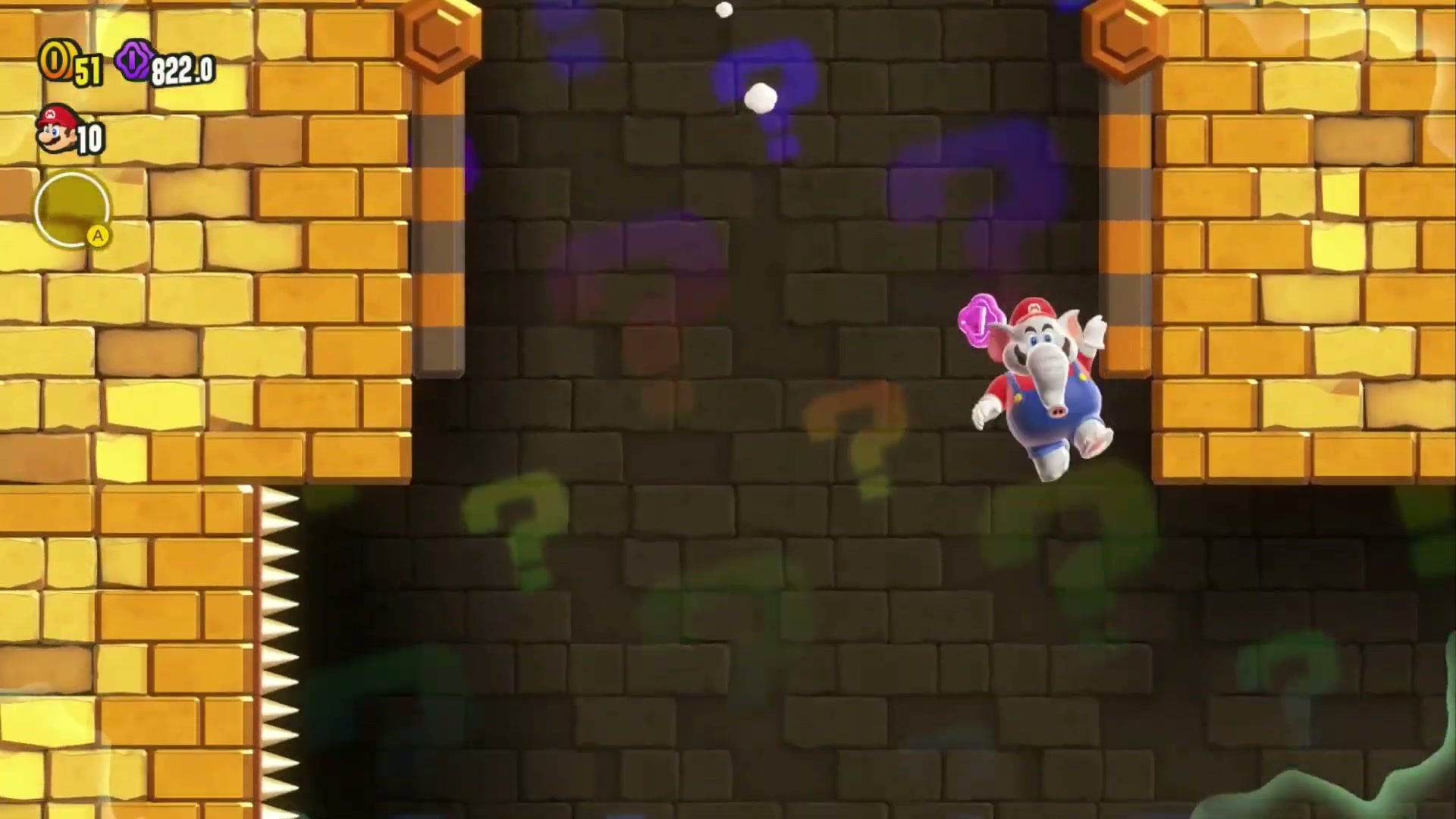 Super Mario Bros. Wonder Sunbaked Desert Wonder Seed 5, Collect the Five Wonder Tokens