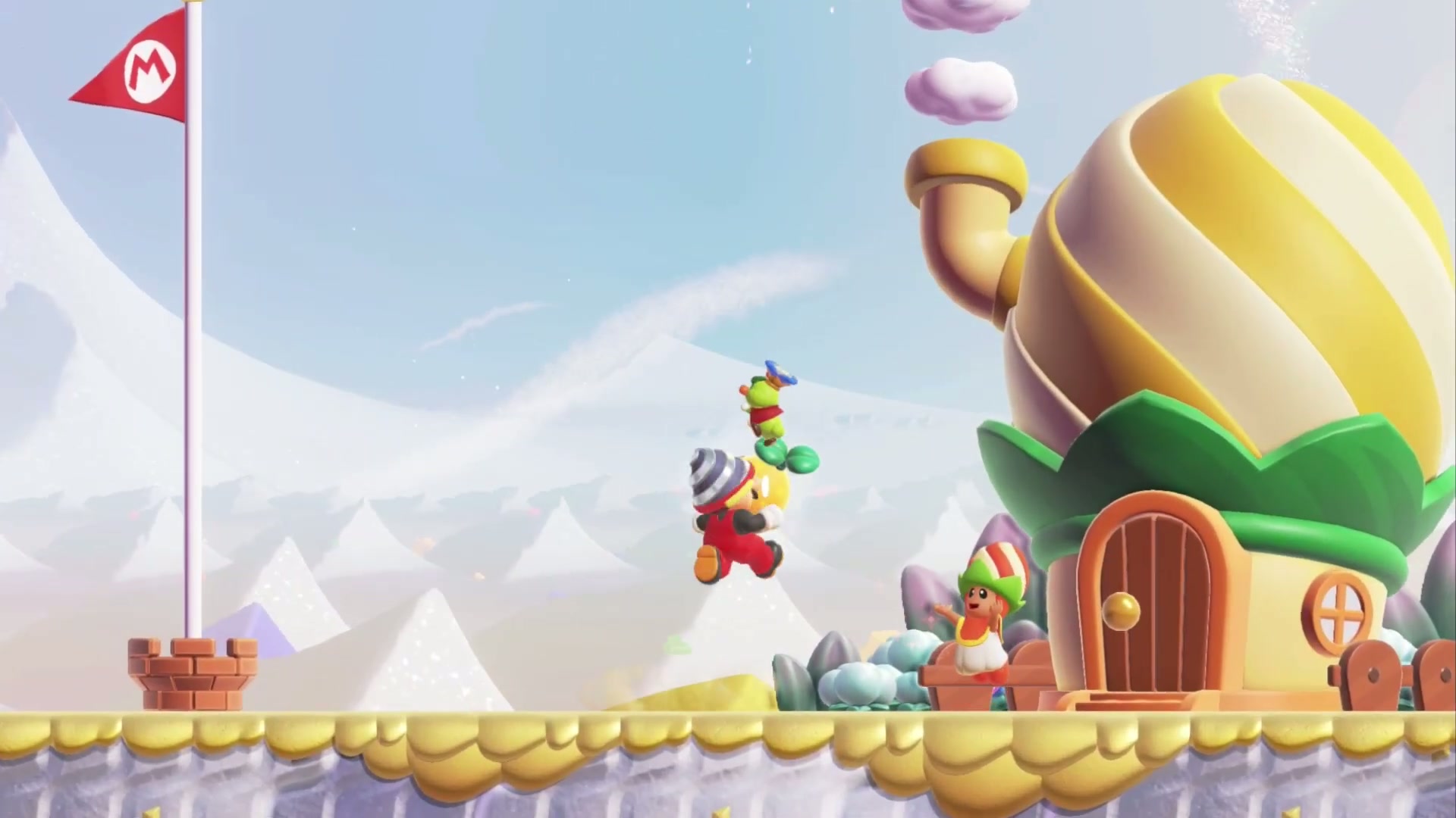 Super Mario Bros. Wonder Sunbaked Desert Wonder Seed 23, Crack the Treasure Vault (2)