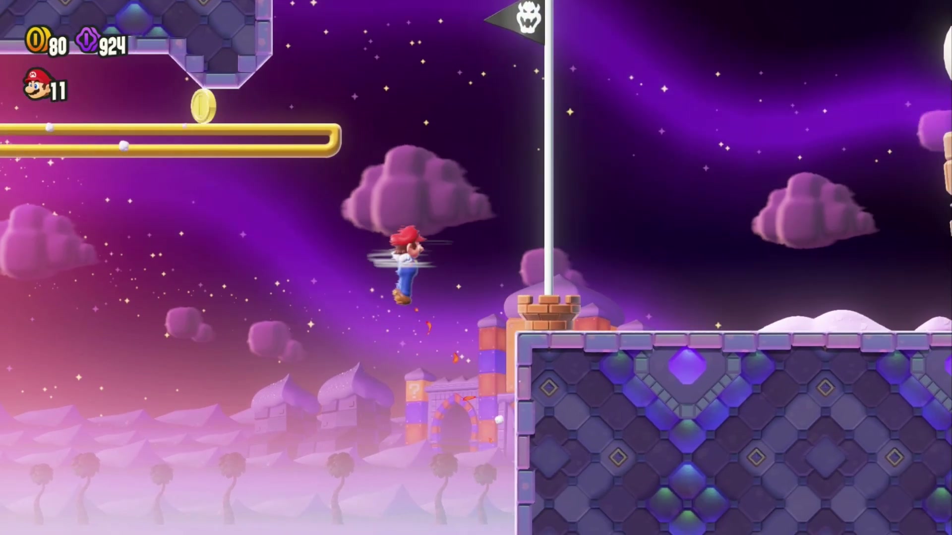 Super Mario Bros. Wonder Sunbaked Desert Wonder Seed 27, Play the Bouncy Tunes (2)