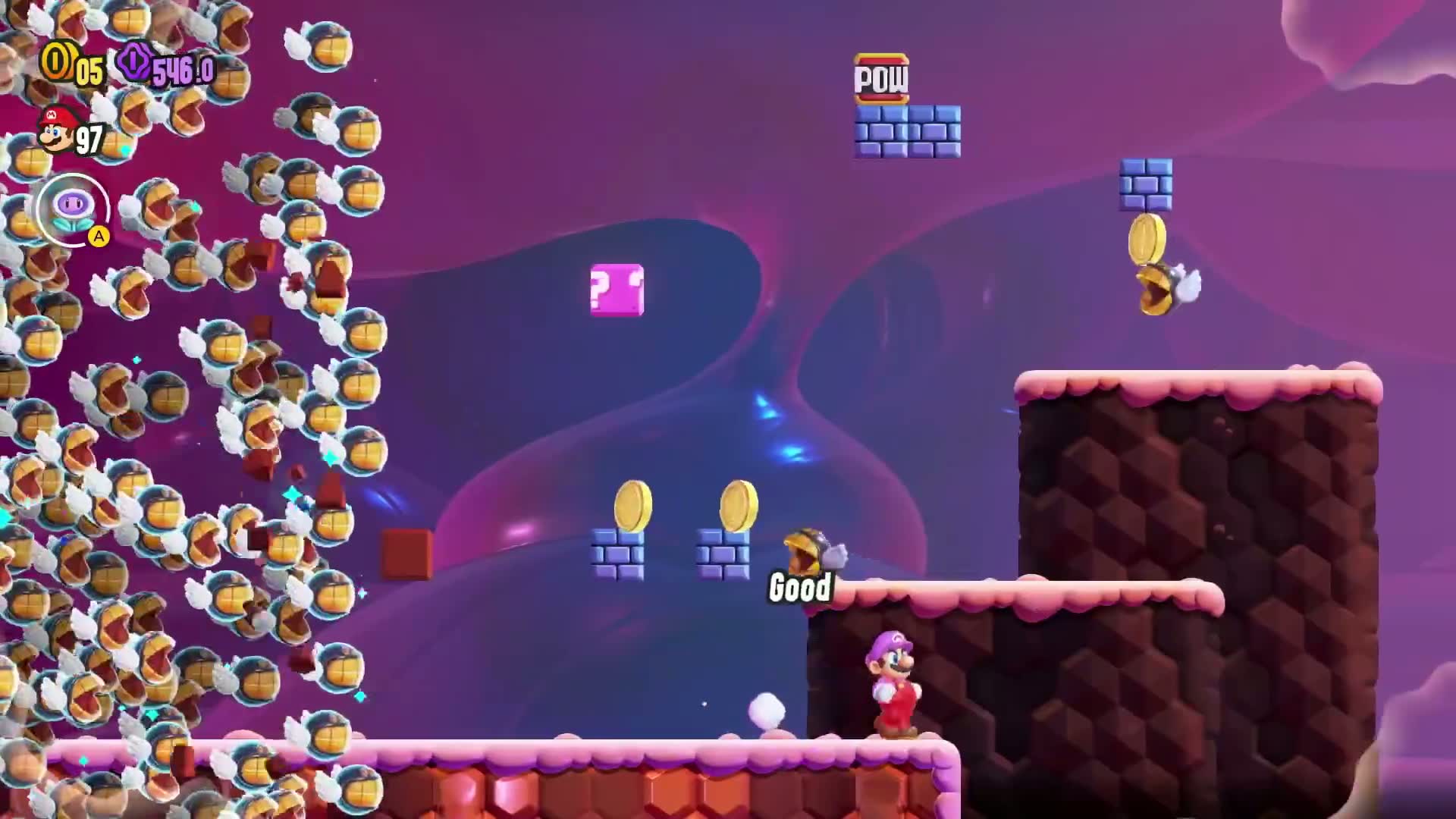 Petal Isles Wonder Seed 16, navigating Gnawsher Lair's tunnels