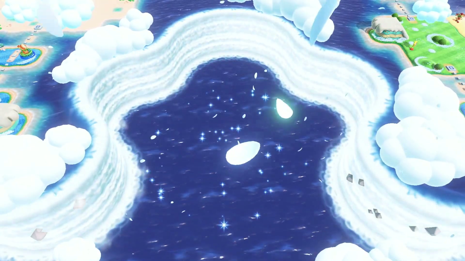 Petal Isles Royal Seed, the star-shaped island revealed after defeating Bowser