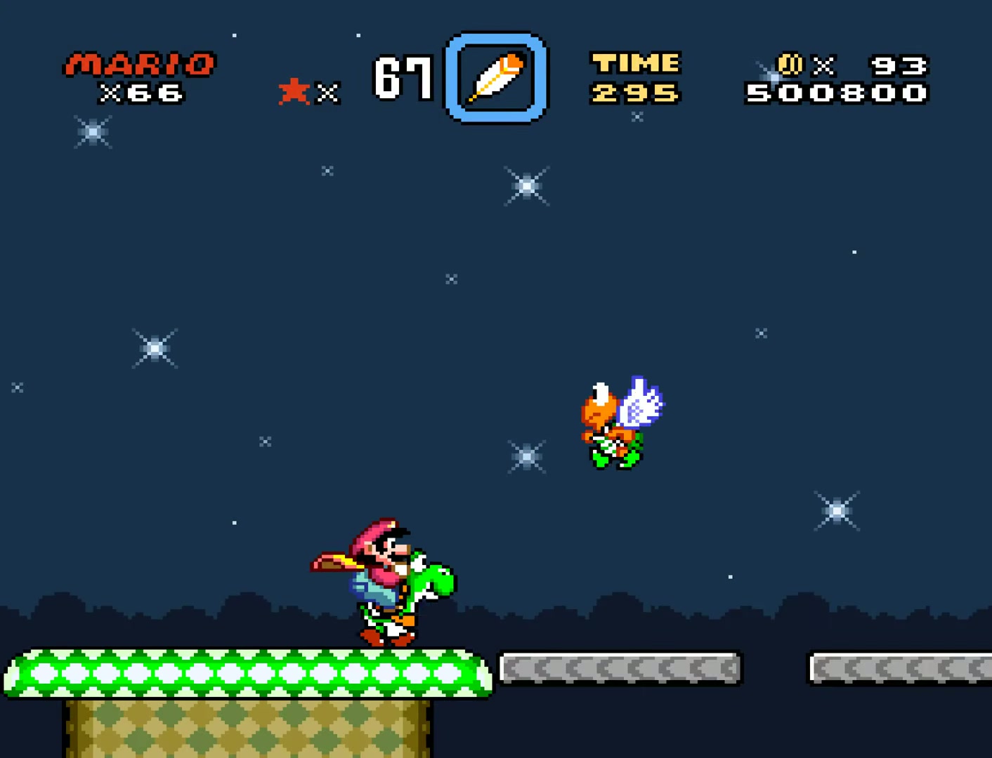 Super Mario World Star World 5 secret exit
